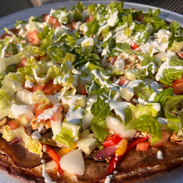 Try our gyro pizza