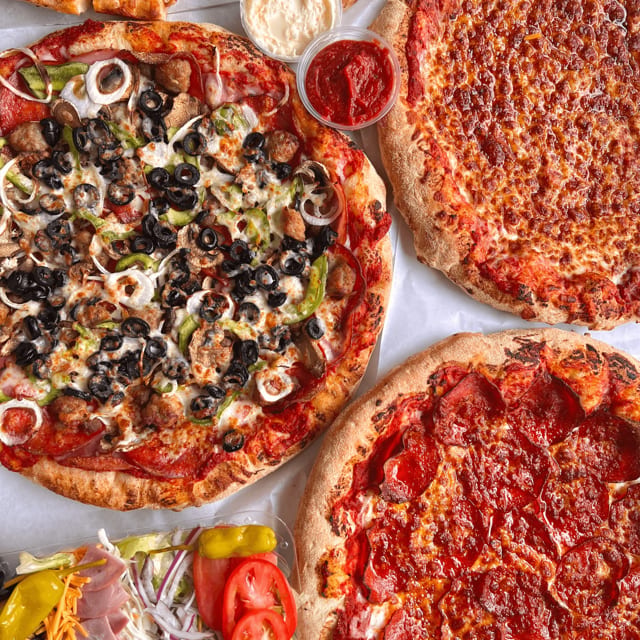45.99 Medium Specialty and Large Two Topping.