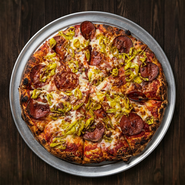 3 Topping Large Pizza.